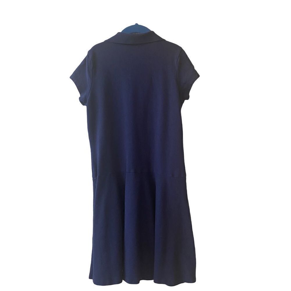 The Children’s Place Short Sleeve Navy Blue Uniform Dress Little Girls Size Larg - Picture 4 of 7